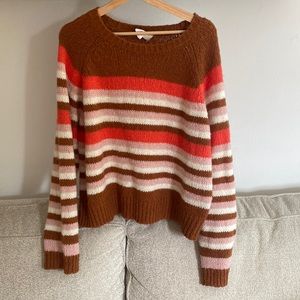 Anthropologie Sweater, Size L, Worn Once.